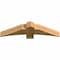 Ekena Millwork Bellingham Rough Sawn Timber Gable Bracket, Western Red Cedar, 48"W x 12"H x 6"D x 6"F, 6/12 Pitch GBW048X12X0606BEL00RWR - alternate 5